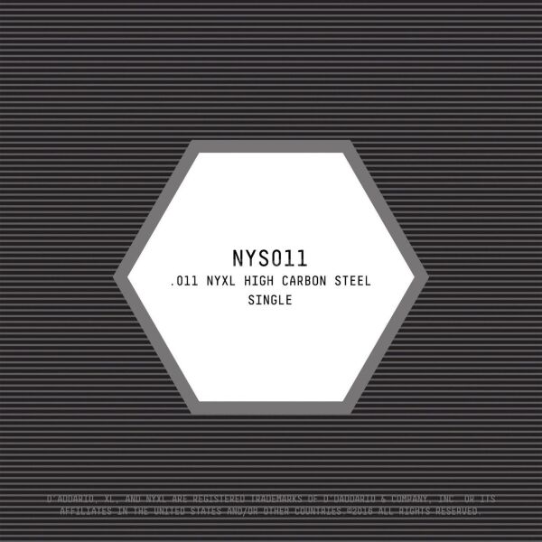 DADDARIO NYS011 ELEKTRO VE AKUSTİK TEK TEL, E-(Mİ), YÜKSEK KARBONLU ÇELİK