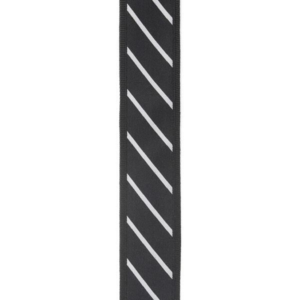 PLANETWAVES T20W1409 GİTAR ASKISI, TIE STRIPES SİYAH-GRİ