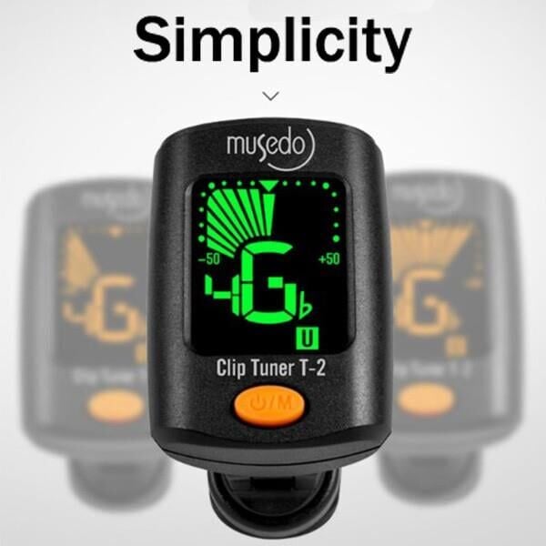 CHERUB T-2 DİJİTAL AKORT ALETİ, MANDAL TİP, SİYAH