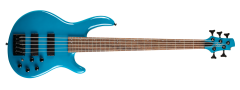 CORT C5 DELUXE CBL BASS GİTAR, 5 TELLİ, ŞEKER MAVİSİ