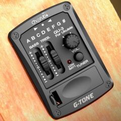 Cherub GU-3 Ukulele Preamfi + Eşik Altı EQ