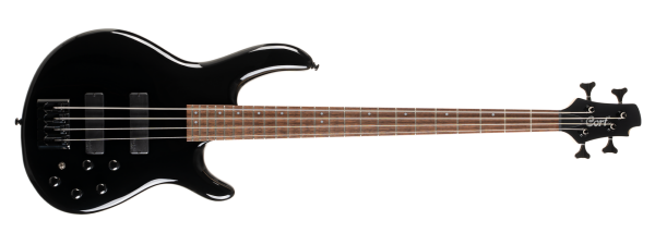 CORT C4 DELUXE BK BASS GİTAR, 4 TELLİ, SİYAH