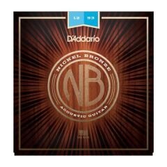 DADDARIO NB1253 AKUSTİK GİTAR TEL SETİ, NICKEL BRONZE, REGULAR LIGHT