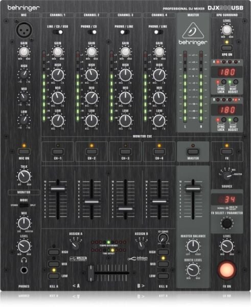 BEHRINGER Pro Mixer DJX900USB 5 Kanallı USB Dj Mikser
