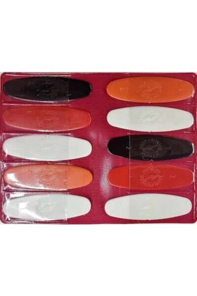 Cüzdan Tezene Kılıfı - 10lu - Kırmızı