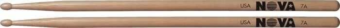 VICFIRTH N7A BAGET NOVA 7A WOOD, HICKORY, 15 1/2''x0.540''