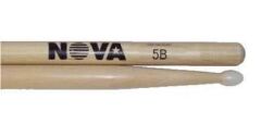 VICFIRTH N5BN BAGET NOVA 5B NYLON TIP, HICKORY, 16''x0.595''