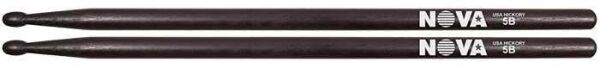 VICFIRTH N5BB BAGET NOVA 5BB WOOD, BLACK PAINTED HICKORY