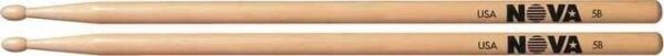 VICFIRTH N5B BAGET NOVA 5B WOOD, HICKORY, 16''x0.595'', MED