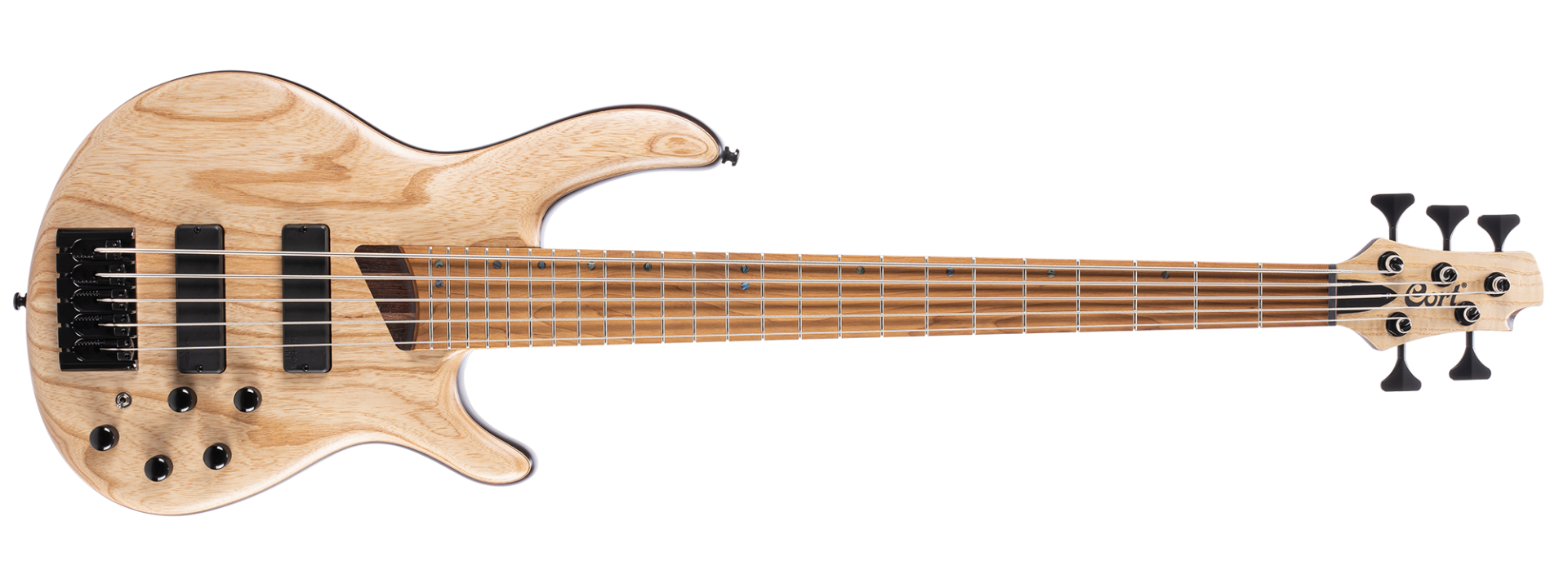 CORT B5 ELEMENT OPN BASS GİTAR, 5 TELLİ, OPEN PORE NATURAL