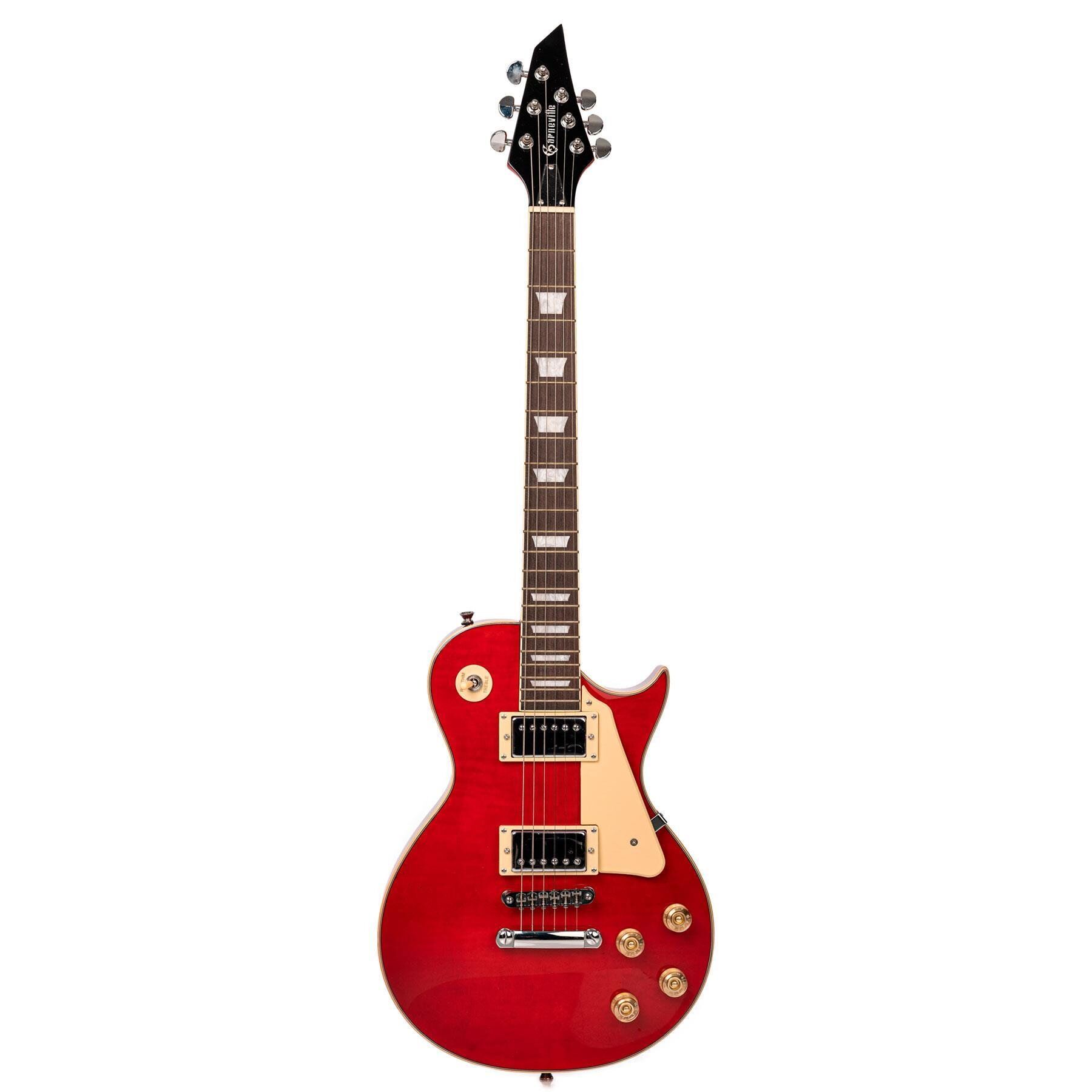 Zoppran Carneville Black Diamond Series BD300RB Kırmızı Elektro Gitar