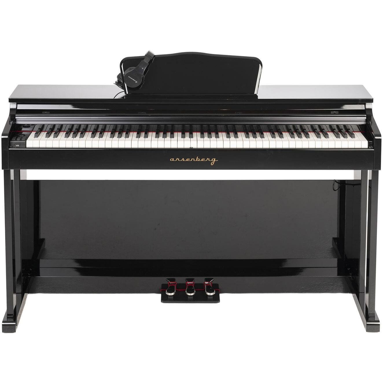 Arsenberg ADP1981BNG Siyah Dijital Piyano Yeni Versiyon