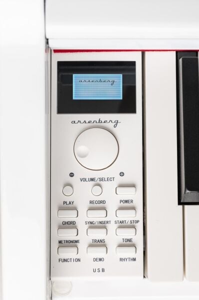 Arsenberg ADP1981WNG Beyaz Dijital Piyano Yeni Versiyon