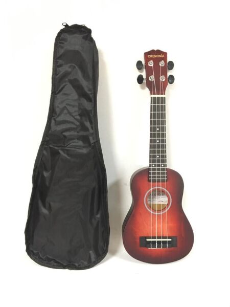 CREMONIA AU-H01A-21RD UKULELE 21'' MAT KIRMIZI