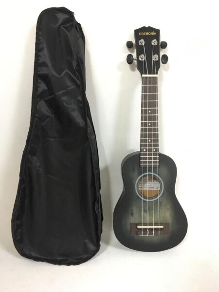 CREMONIA AU-H01A-21BK UKULELE 21'' MAT SİYAH