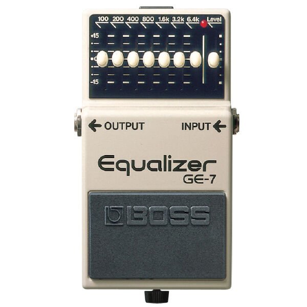 BOSS GE-7 7-BAND EQ Grafik Equalizer Efekt Pedalı