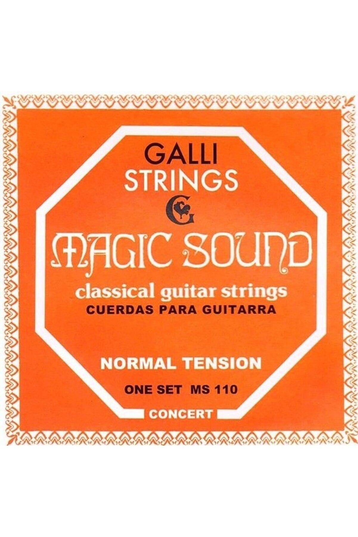 GALLİ Ms-110 Klasik Gitar Teli Normal Tansiyon