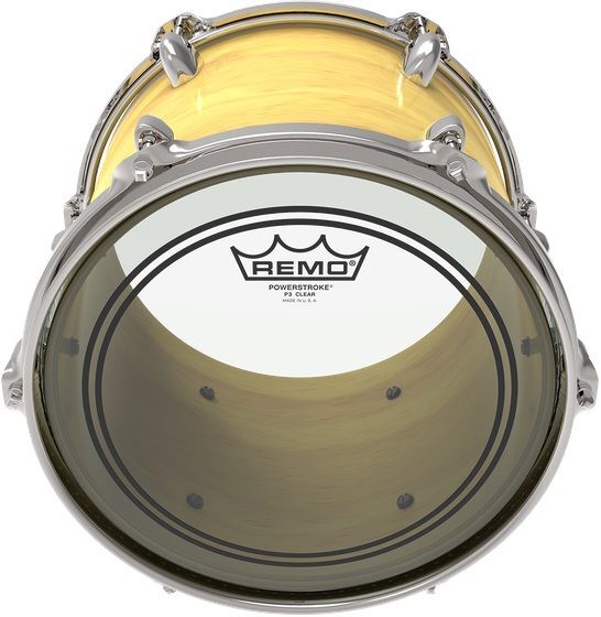 REMO P3-0314-BP- Powerstroke® P3 Şeffaf 14'' Davul Derisi