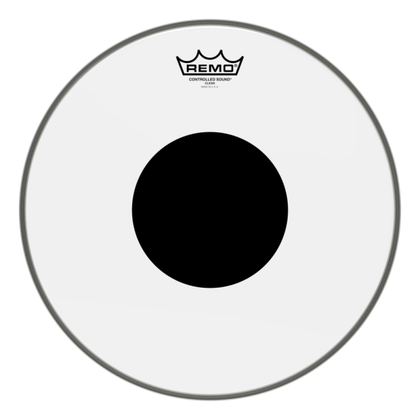 REMO CS-0314-10- Controlled Sound® Şeffaf Top Black Dot™ 14'' Davul Derisi