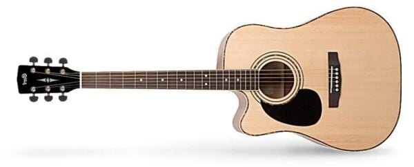 CORT AD880CELHNS ELEKTRO AKUSTİK GİTAR SOLAK, NATUREL SATİN, LADİN KAPAK