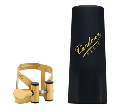 Vandoren LC57Ap M/O Alto Sax Bilezik Ve Kapak Seti Aged Gold