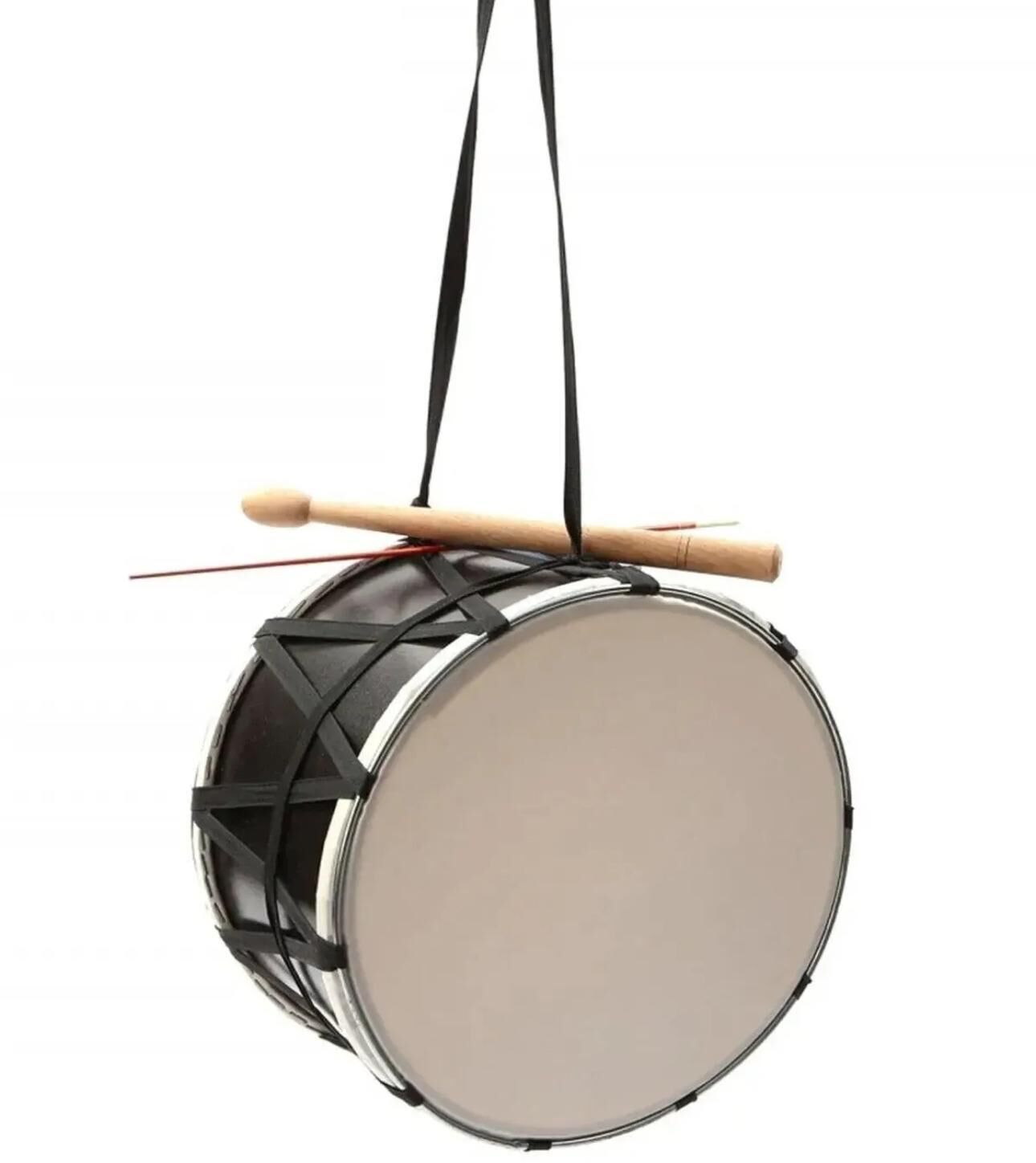 Çocuk Davul 30 cm Asma Davul- Tokmak ve Çubuk Birlikte - 5 ADET