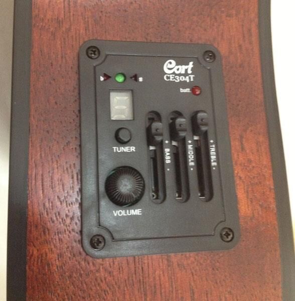 CORT AD810E-OPW ELEKTRO AKUSTİK GİTAR, ÇANTALI, OPEN PORE, LADİN KAPAK