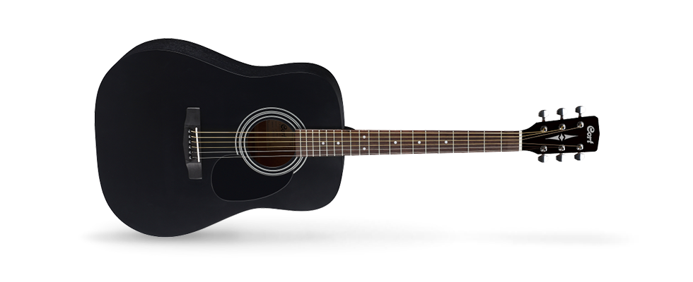 CORT AD810BKS AKUSTİK GİTAR, SİYAH SATIN