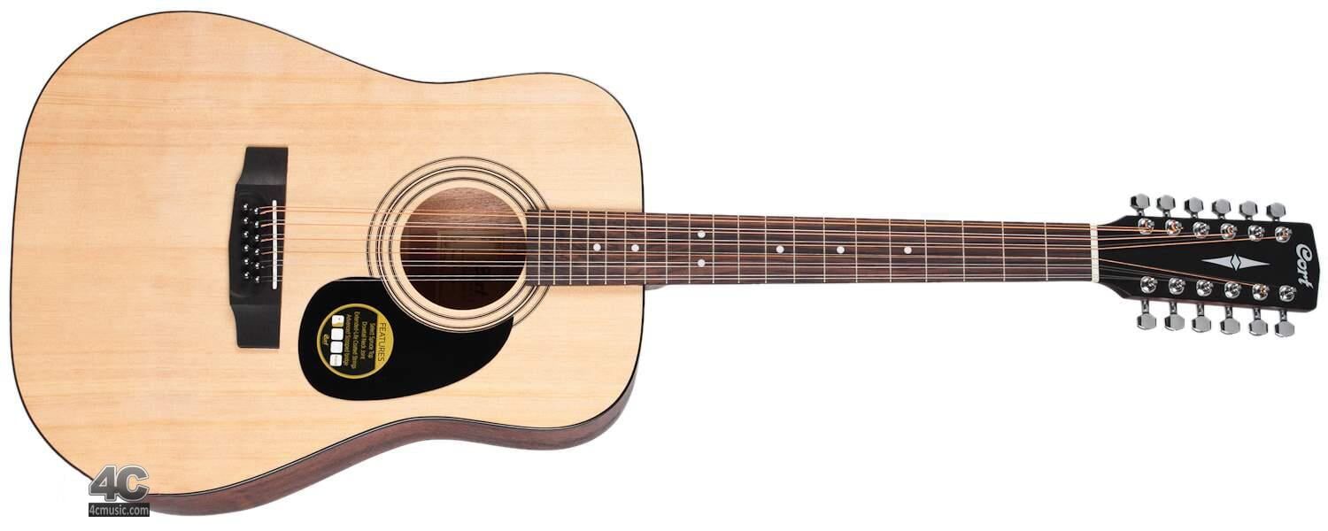 CORT AD810-12OP AKUSTİK GİTAR, 12 TELLİ, OPEN PORE