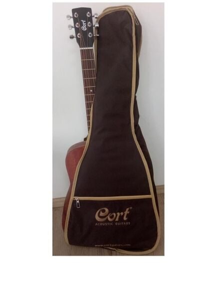 CORT AD MINI M OP AKUSTİK GİTAR, 3/4, ÇANTALI, OPEN PORE