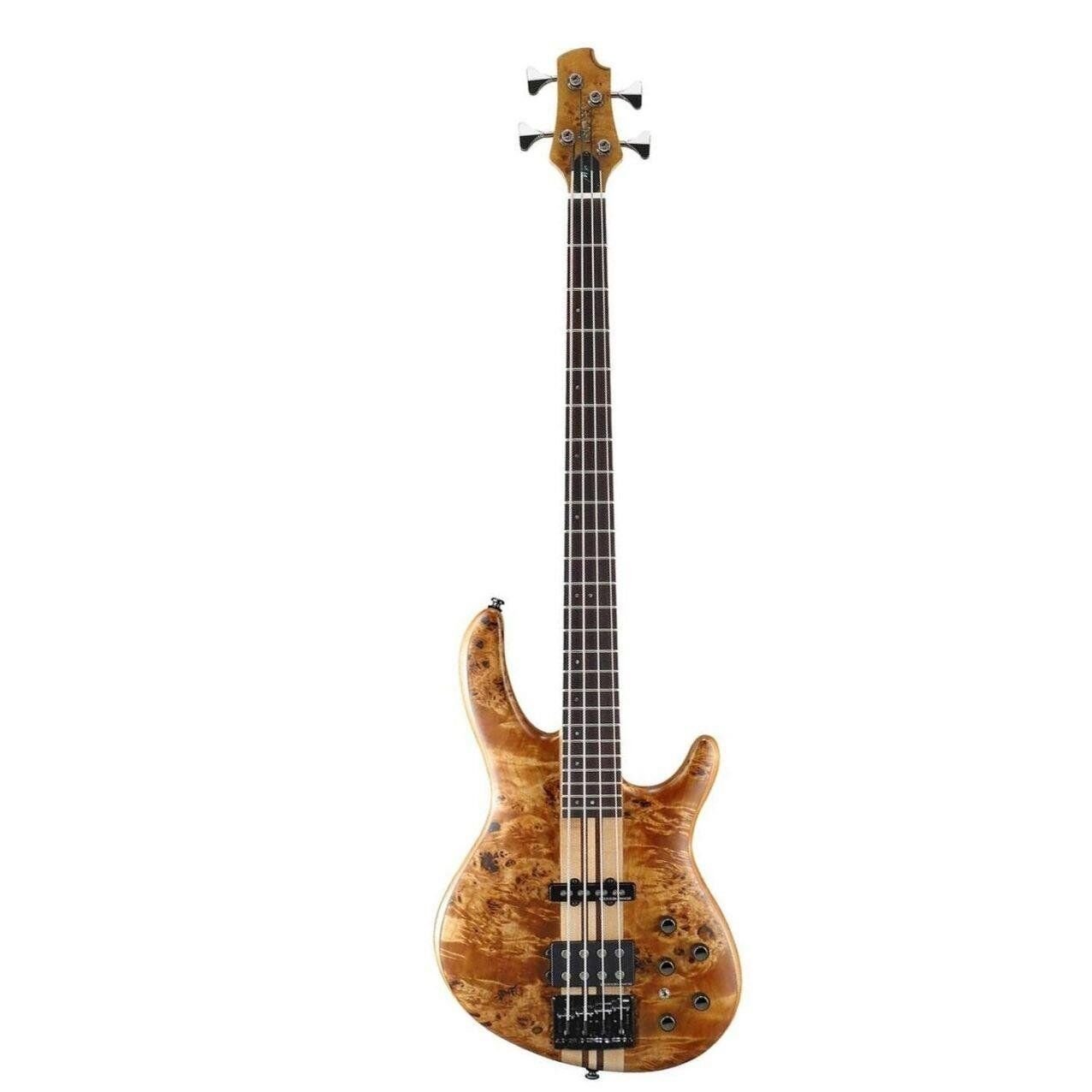 CORT ABMP1OPBB BASS GİTAR, ÇANTALI, OPEN PORE CEVİZ