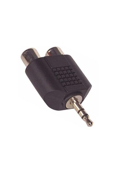 Jack Dönüştürücü - Erkek / 2rca Dişi Çevirici Jack