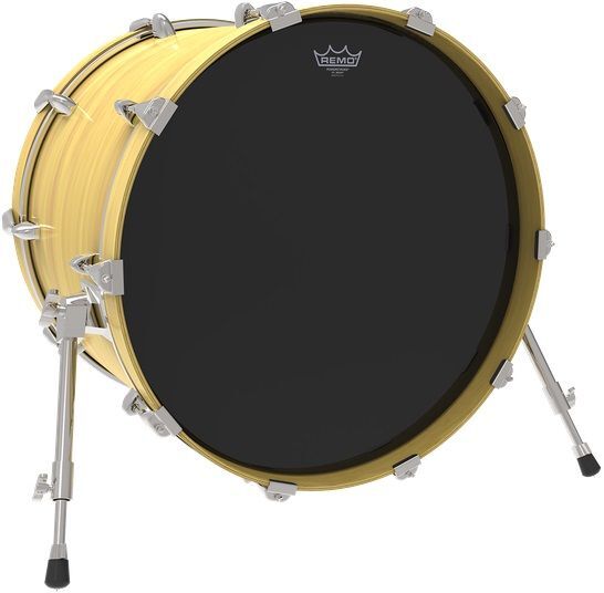 REMO P3-1018-ES- Powerstroke® P3 Ebony® 18'' Bas Davul Derisi