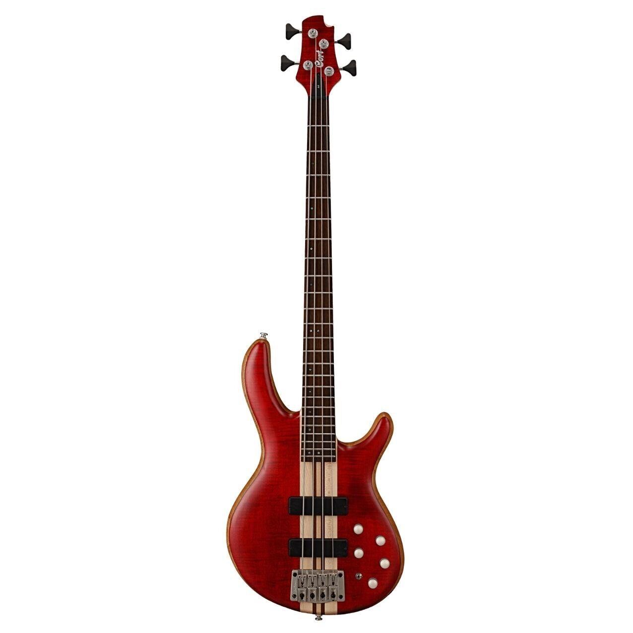 CORT A4PLUS FMMH OPBC BASS GİTAR, 4 TELLİ