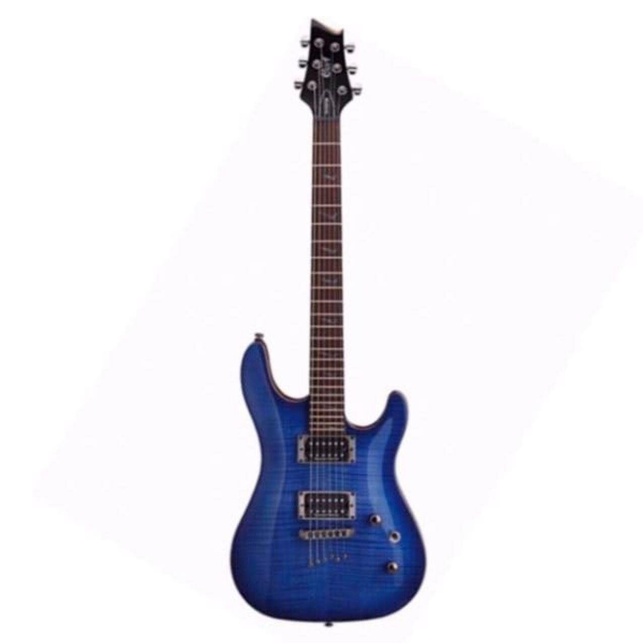 CORT KXCUSTOMBBW ELEKTRO GİTAR CUSTOM, ÇANTALI, MAVİ BURST