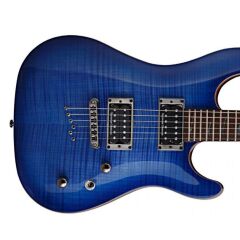 CORT KXCUSTOMBBW ELEKTRO GİTAR CUSTOM, ÇANTALI, MAVİ BURST