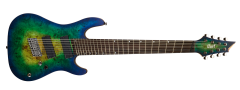 CORT KX508MS II MBB ELEKTRO GİTAR, MARIANA BLUE BURST, 8 TELLİ