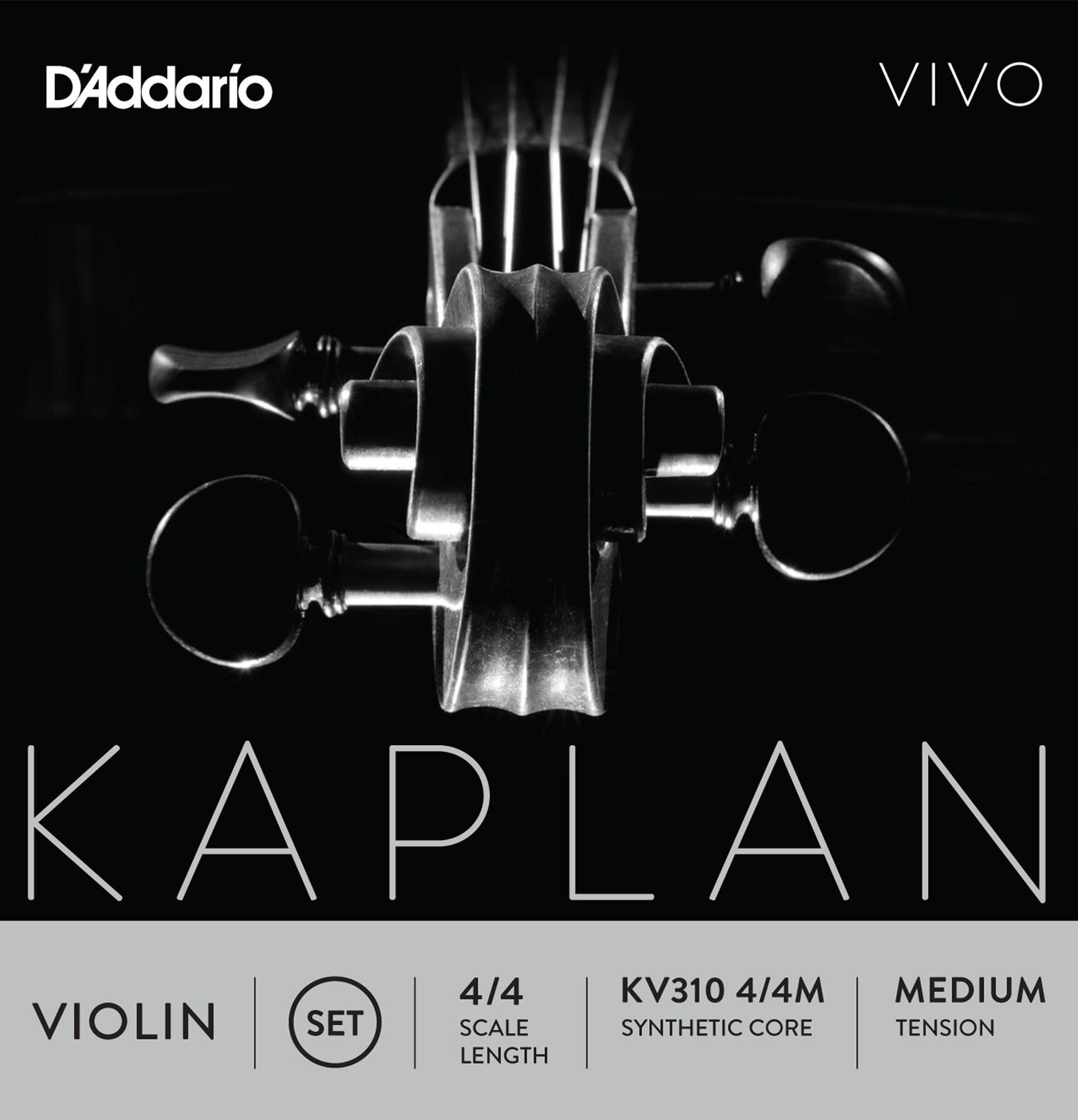 DADDARIO KV310 4/4M KEMAN TEL SETİ, KAPLAN VIVO, MEDIUM