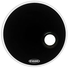 EVANS BD22REMAD 22'' DERİ RESONANT KİCK SİYAH ÖN SÜNGERLİ