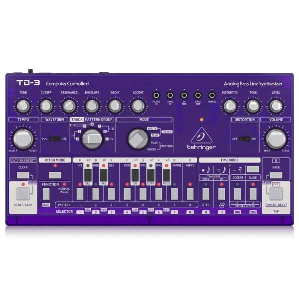 BEHRINGER TD-3-GP Analog Bass Line Synthesizer (Mor)