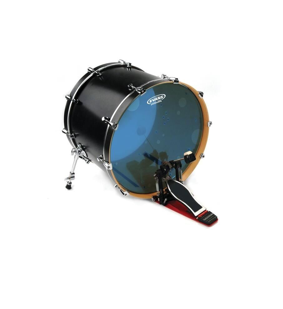 EVANS BD22HB 22'' DERİ HYDRAULIC MAVİ KİCK CLEAR YAĞLI ÇİFT KAT