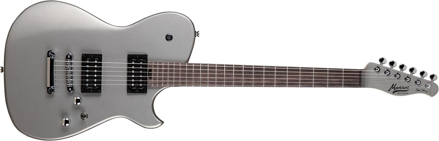 CORT MBM-1SS ELEKTRO GİTAR, MATTHEW BELLAMY SIGNATURE, GÜMÜŞ