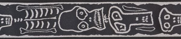 PLANETWAVES 50PLJS01 GİTAR ASKISI, 50MM, LOCK-JS SKULL N BONESS