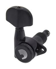 PLANETWAVES PWAT332L AKUSTİK GİTAR KULAĞI, 3+3, SİYAH