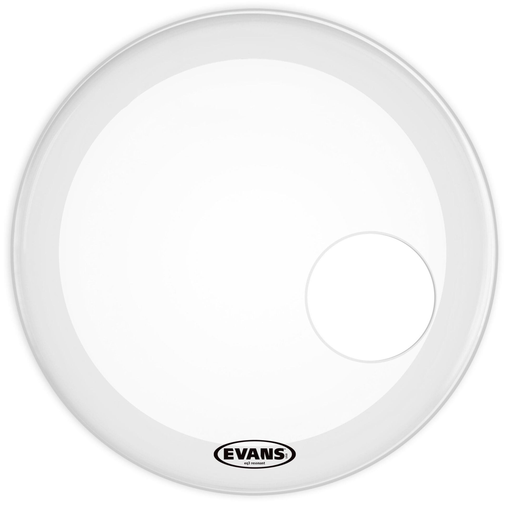 EVANS BD20RGCW 20'' DERİ RESONANT FROSTED KİCK KUMLU BEYAZ