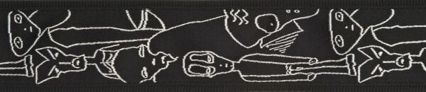 PLANETWAVES 50JS05 GİTAR ASKISI, DOKUMA, JOE SATRIANI GÜMÜS FIGUR SİLVER