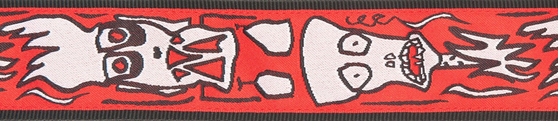 PLANETWAVES 50JS02 GİTAR ASKISI, DOKUMA, JOE SATRIANI ALEVLİ