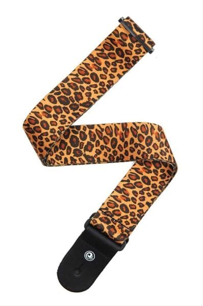 PLANETWAVES 50H08 GİTAR ASKISI, 50MM, LEOPARD