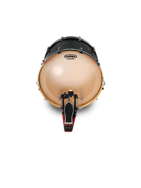EVANS BD20GB4C 20'' DERİ CALFTONE KİCK VE RESONANT SENTETİK RİNGLİ TEK KAT