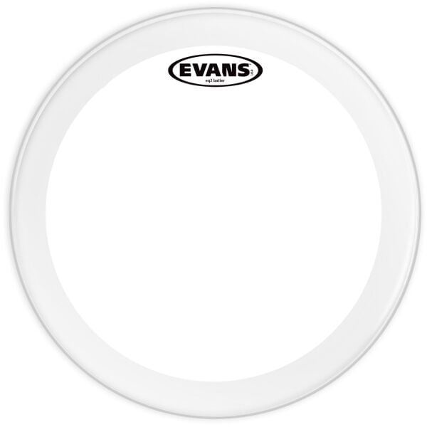 EVANS BD20GB2 20'' DERİ KİCK CLEAR RİNGLİ-DELİKLİ ÇİFT KAT (16 MİL)